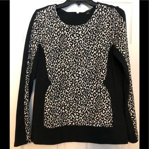 Ann Taylor cheetah print sweater